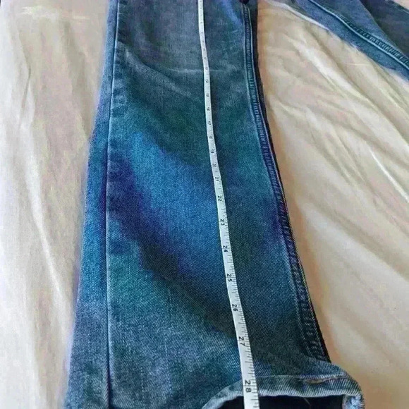 Old Navy Slim Jeans, straight leg, mid-rise, Dark  blue wash, size 29x30 - Picture 4 of 6